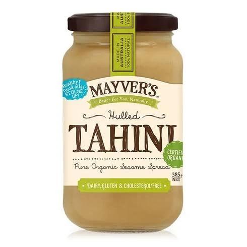 Mayvers Organic Hulled Tahini 385g