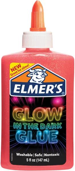 Elmers Glow in The Dark Glue - Pink