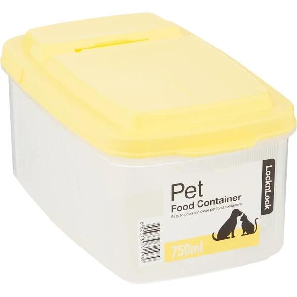 Lock & Lock Pet Flip Top Storage Container 750ml