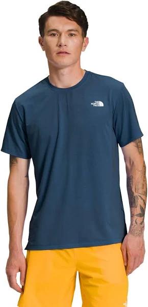 The North Face Men's Wander Short Sleeve Shirt | Shady Blue M