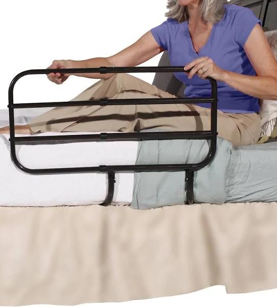 Able Life Bedside Extend-a-rail - Adjustable Adult Home Safety Bed R