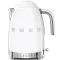 Smeg KLF04WHEU Electric Variable Temperature Kettle 1.7 L. White