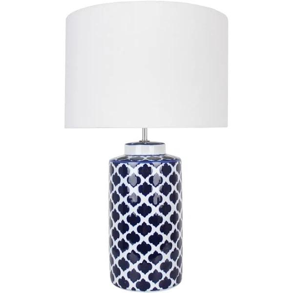 Casablanca Table Lamp 66cm | Blue | Lighting | Early Settler Furniture