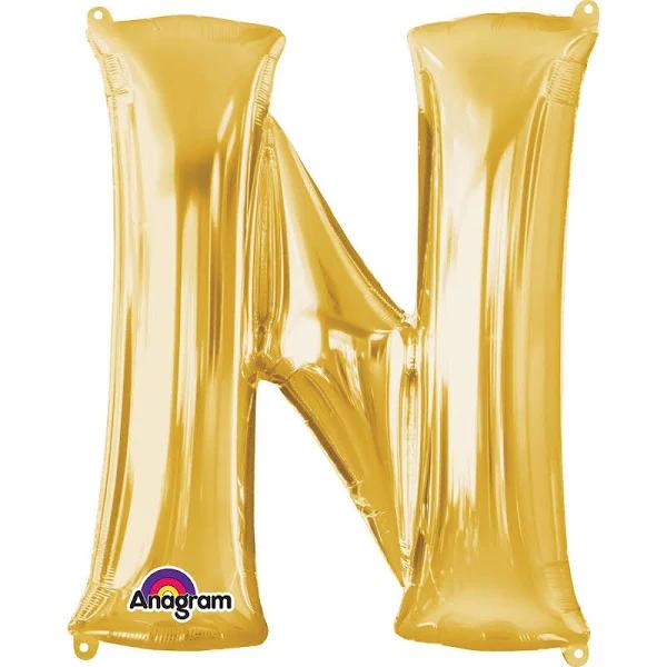 CI: Foil Balloon Letter Gold N L16