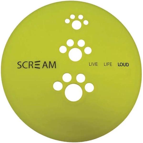 Scream Silicone Pet Flyer Small / Loud Green