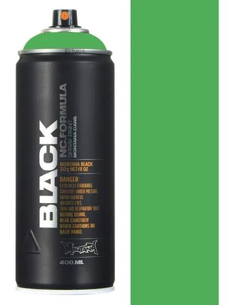 Montana Black Spray Paint 400 ml Revolt Green