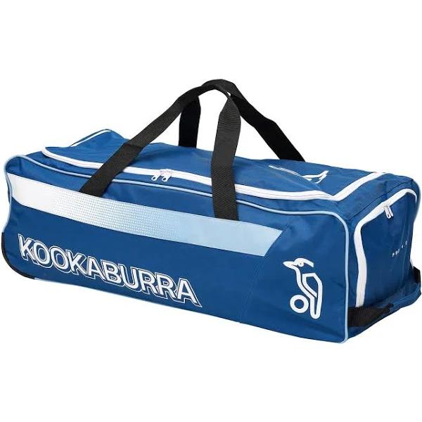 Kookaburra Pro 4.0 Wheelie Kit Bag Blue & White