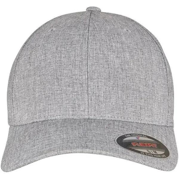 Flexfit HEATHERLIGHT Cap Melange Grey - Flexfit FX6350 - Size S/M