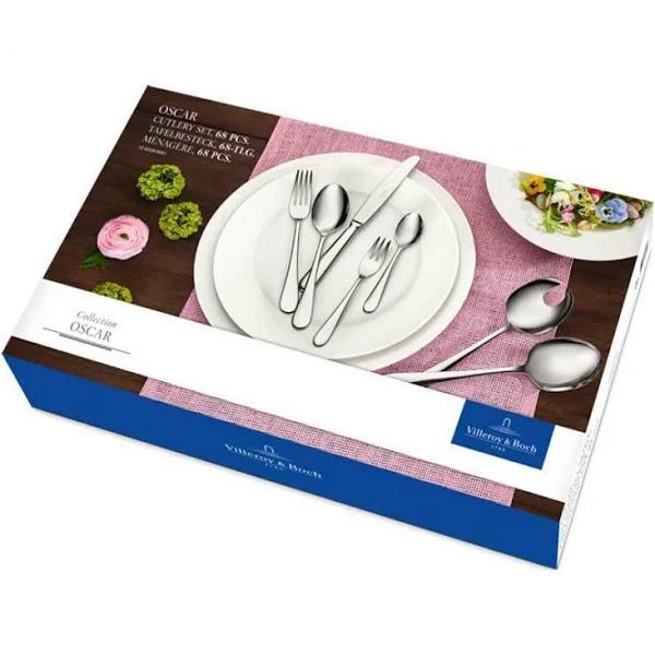 Villeroy & Boch Oscar 68-Piece Stainless Steel Cutlery Set