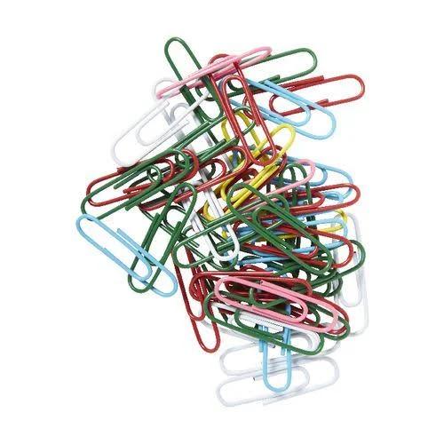 J.Burrows 33mm Paper Clips Assorted 80 Pack