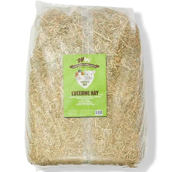 Petbarn Watson & Williams Lucerne Hay Small Pet Bedding Size 12kg