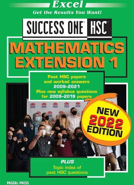 Excel Success One HSC Mathematics Extension 1 2022 Edition