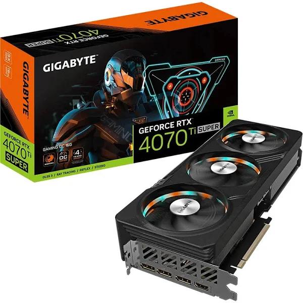 Gigabyte GeForce RTX 4070 Ti Super Gaming OC 16GB GDDR6X Graphics Card