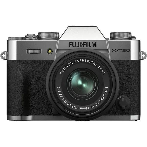 Fujifilm X-T30 II With XC 15-45mm Lens Kit Silver Mirrorless Camera