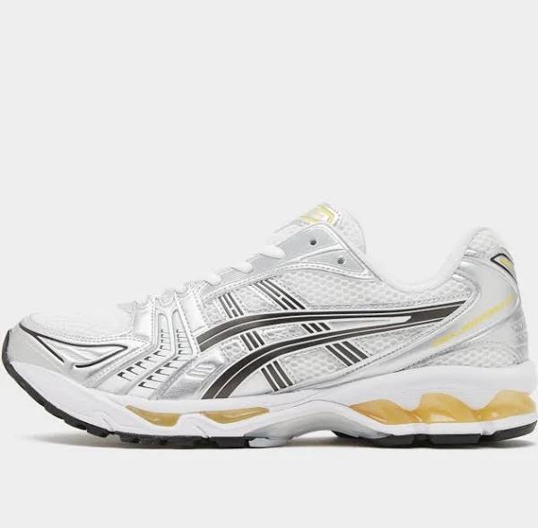 ASICS - White and Yellow Sneakers