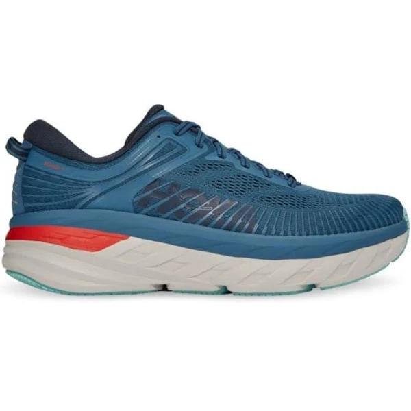 Hoka Bondi 7 Blue/White-Red 1110530/RTOS Men's