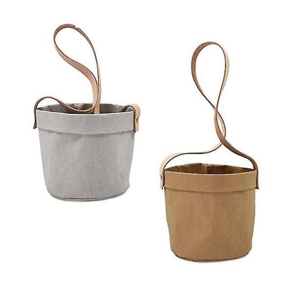 HOD Crafted Hanging Planter Home Decor - Slate