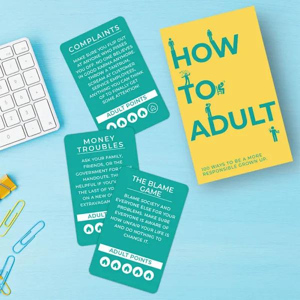 Gift Republic How to Adult Cards