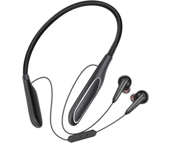 Wireless Earphone Bluetooth Neckband Headphones HD Stereo Clear Sound Sport-black