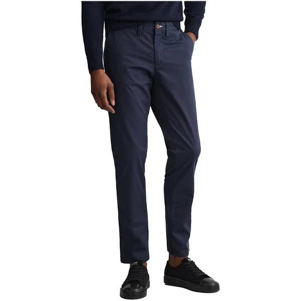 Gant Hallden Mid Waist Chino Pants Blue 35 / 34 Man