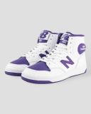 New Balance Unisex 480 High White/Prism Purple - Size 6