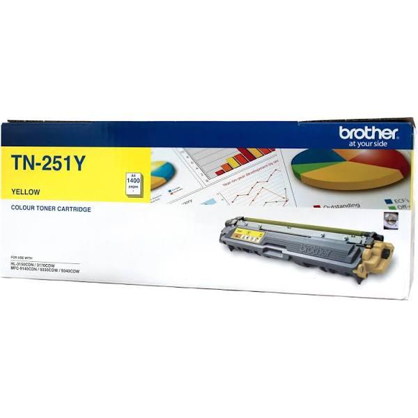 Brother TN-251Y Toner Cartridge - Yellow