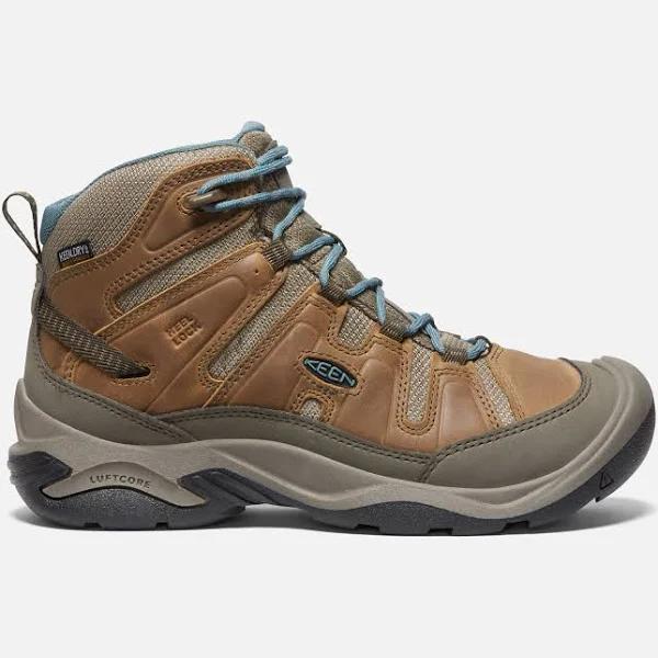 Keen Circadia WP Mid Women's Boot US 7 Toasted Coconut North Atlantic