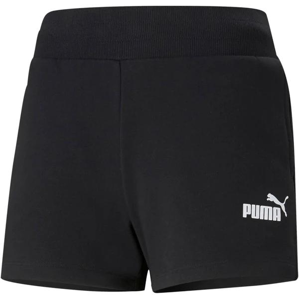 Puma | Womens Essentials 4" Sweat Shorts (Black) S