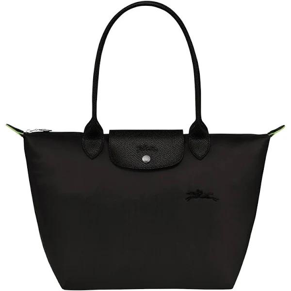 Tote Bag M Le Pliage Green Black Longchamp