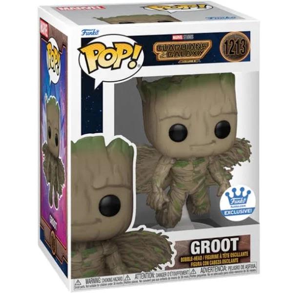 *IMPORTED* Guardians of The Galaxy Vol. 3 - Groot With Wings Pop! Vinyl Figure Funko Shop Exclusive Stickered 1213