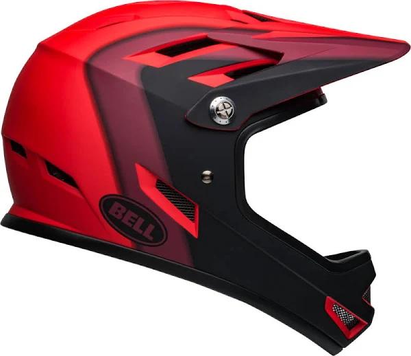 Bell Sanction MTB Helmet Matte Red/Black Presence