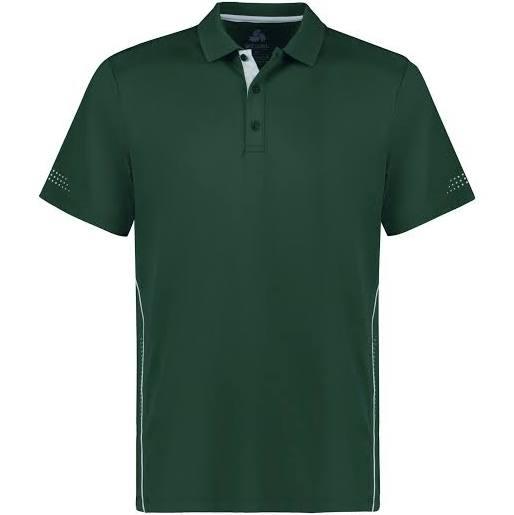 Biz Collection Balance Mens Polo (P200MS) 2XL / Forest/White