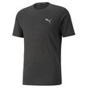 Puma Mens Favourite Heather Running Tee Black XS @ Rebel Active