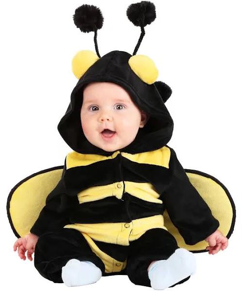 Bumble Bee Infant's Costume | Kids | Unisex | Black/Yellow | 12/18mo | Fun Costumes