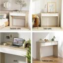 Artiss Console Table Hallway Sofa Entry Desk With Storage Drawer 100cm