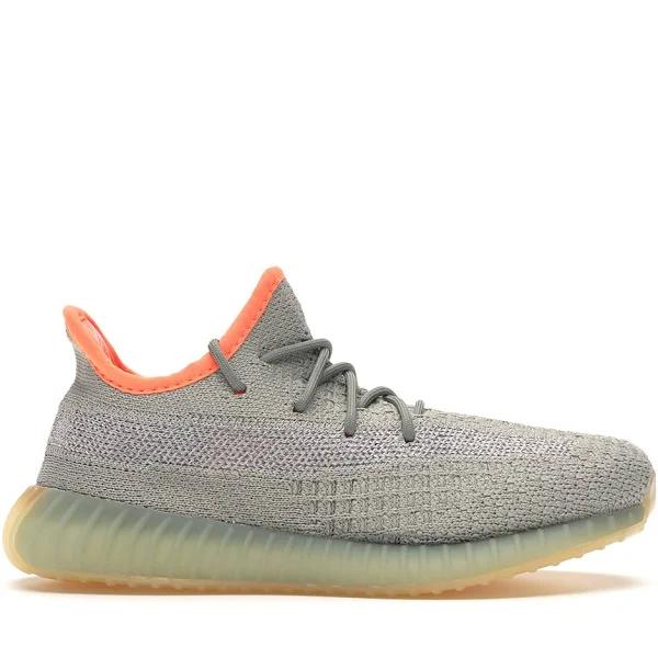 Yeezy Boost 350 V2 Kids 'Desert Sage' Sneakers | Green | Kid's Size 13