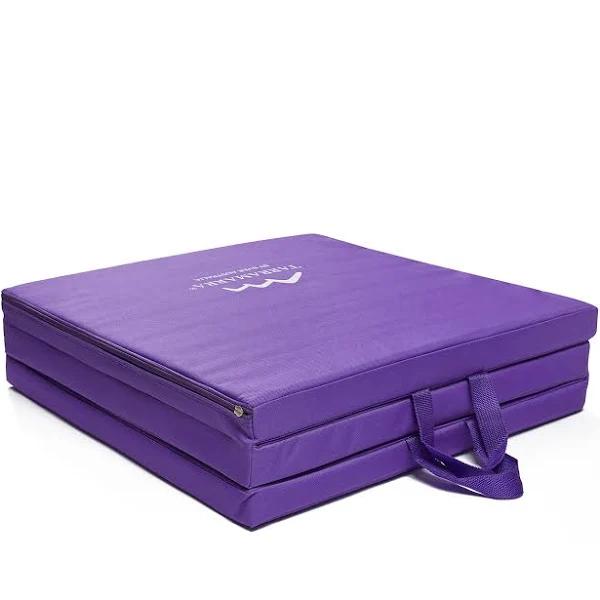 TARRAMARRA Folding Exercise Floor Mat Purple / One Size