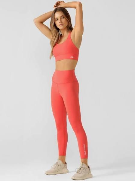 Lorna Jane | Hi-Fold Lotus Ankle Biter Leggings | M | Womens