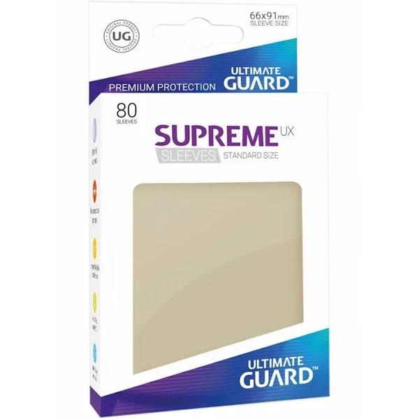 Ultimate Guard Supreme UX Sleeves Standard Size - Sand (80)