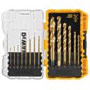 DeWalt DW1341 14-piece Titanium Speed Tip Drill Bit Set