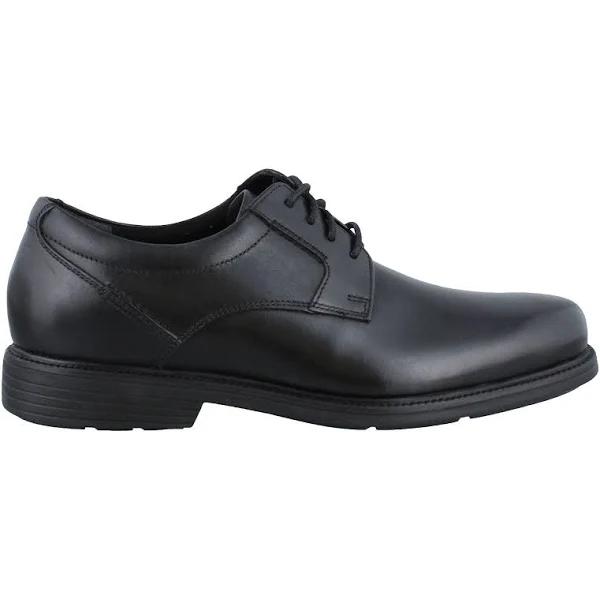 Rockport Men's Charles Road Plain Toe Black Casual Shoe 10 Men US