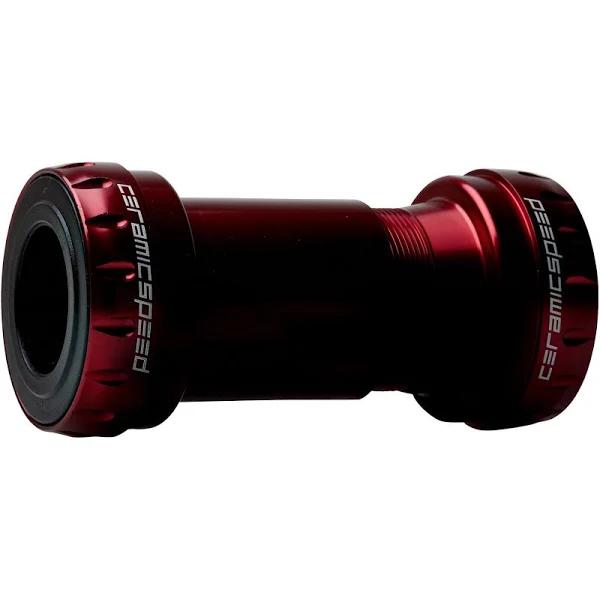 CeramicSpeed BB30 Shimano Road 24 mm Bottom Bracket Red