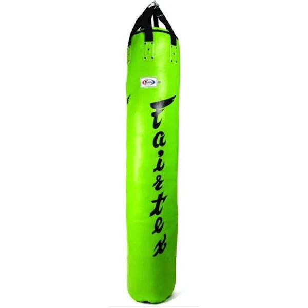 Fairtex - 6ft Muay Thai Banana Bag/Unfilled (HB6) [Lime Green]