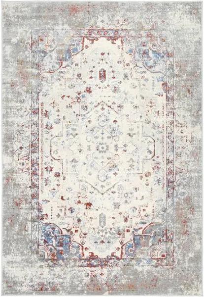 Grey Multi Contemporary Rug 160x230cm