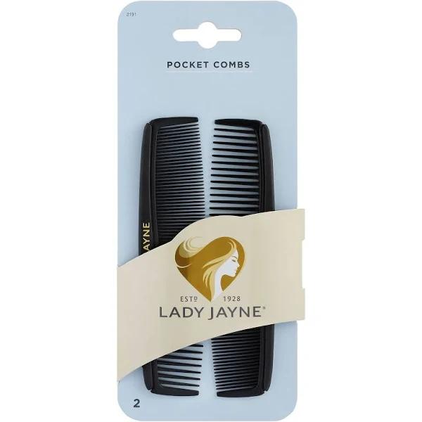 Lady Jayne Pocket Comb 2 Pack