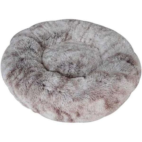 Ombre Brown / 60cm Snuggle Pals Calming Cuddler Bed | Dog Beds