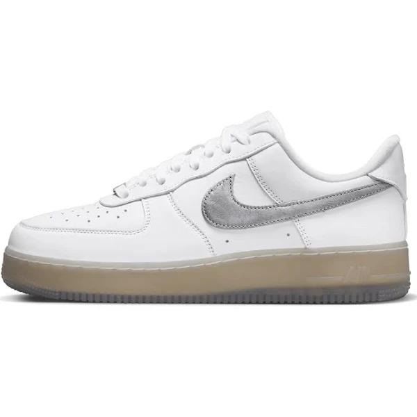 Nike Air Force 1 '07 PRM White/Metallic Silver DX3945-100 Men's