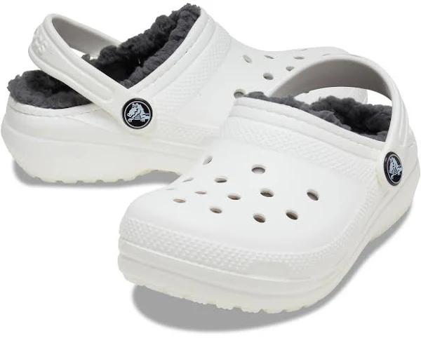 Crocs Classic Lined Clog White Unisex Size 6| AfterPay Available