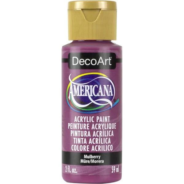 Deco Art Americana Acrylic Paint 2 Ounces Mulberry Opaque Da 294