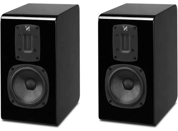 Quad S-1 Bookshelf Speakers (Piano Black)